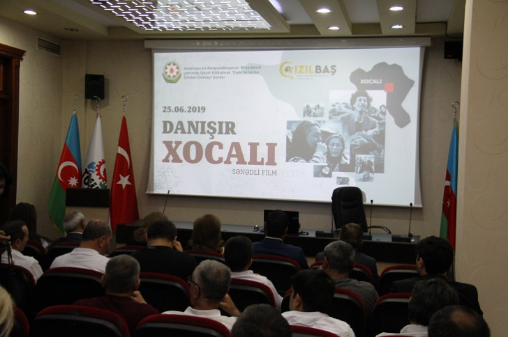 “DANIŞIR XOCALI” sənədli filmi təqdim olunub -