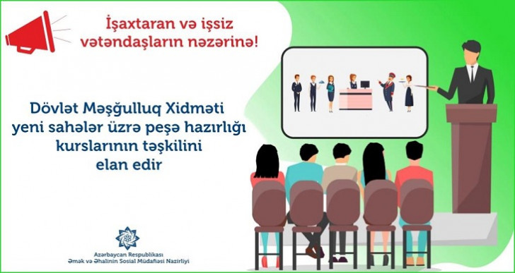 İşaxtaran və işsiz vətəndaşların nəzərinə!: