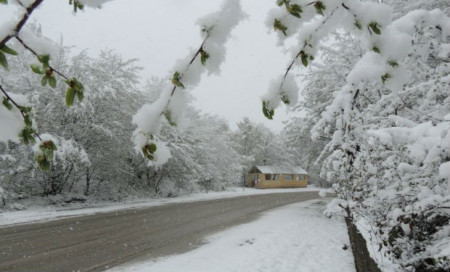 Bu rayona bir metrdən çox qar yağdı —