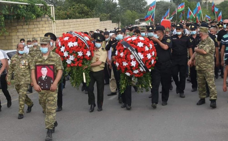 Şəhid gizirimiz Yaşar Babayev son mənzilə yola salındı