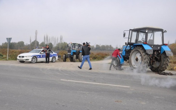 Beyləqanda traktor qəzaya düşüb, sürücü ölüb