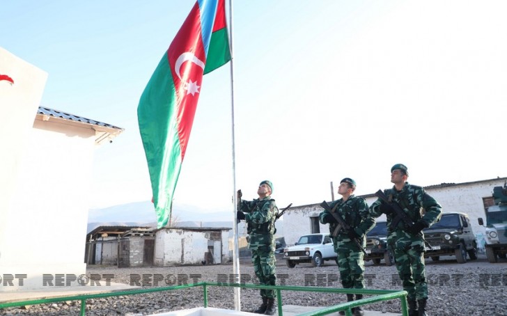 "Sərhədlərimizdə qaldırılan bayrağımız bir daha enməyəcək"