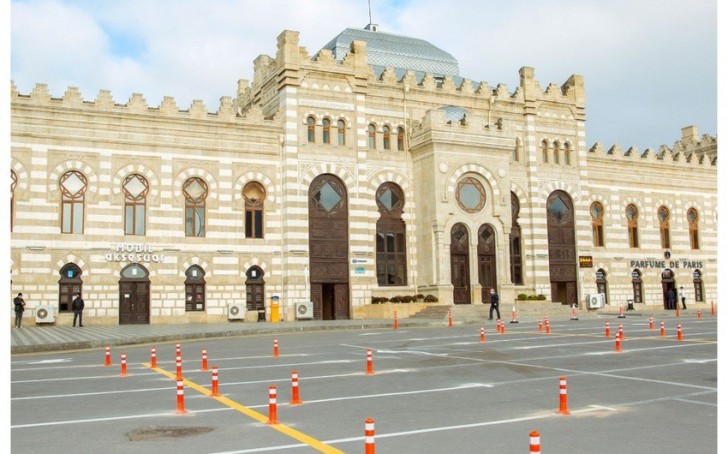 Bakı Dəmir Yolu Vağzalının ərazisində 3 müasir parklanma sahəsi yaradılır