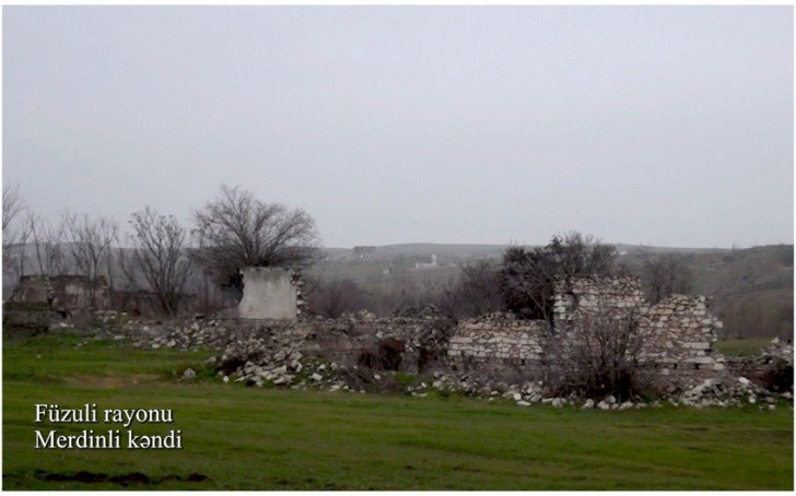 Füzulinin Merdinli kəndindən görüntülər