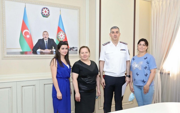 Azərbaycan vətəndaşlığına qəbul edilmiş şəxslərin təntənəli andiçmə mərasimi keçirilib