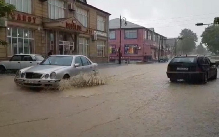 Lənkəran-Astara zonasında leysan olub