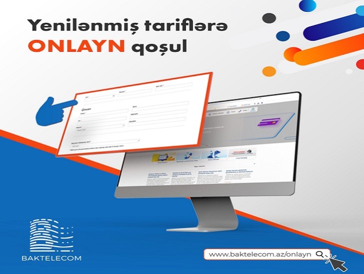 “Baktelecom” onlayn xidmət sahəsini genişləndirdi