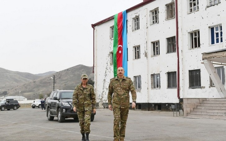 Prezident və birinci xanım Qubadlı rayonunda səfərdə olublar