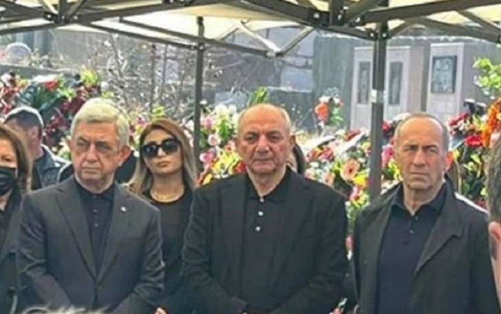 Koçaryanla Sarkisyan Xankəndidə