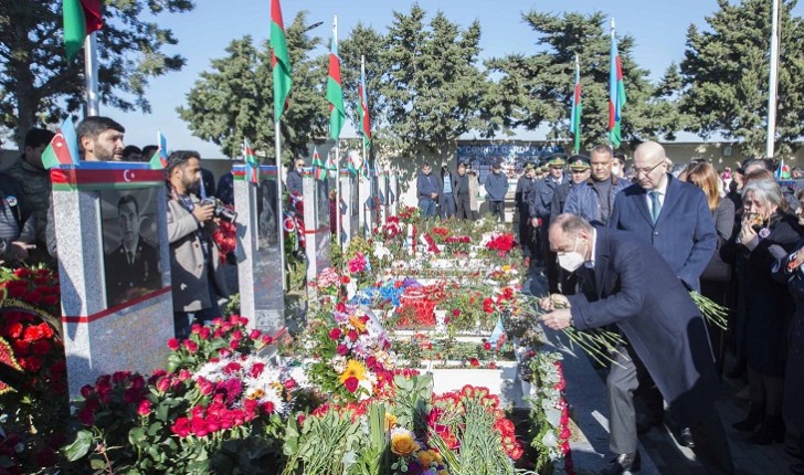 Şəhid Ülvi Hacıyev doğum günündə anılıb