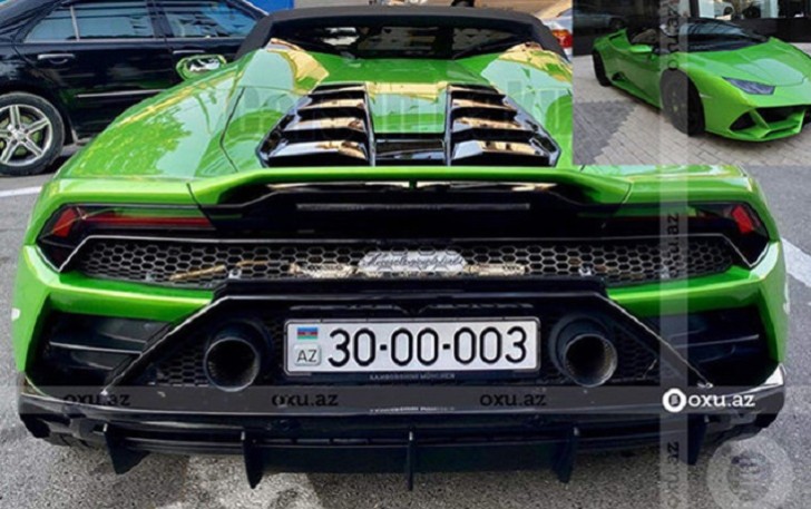 Şirkət rəhbərinin “Lamborghini”si saxlanıldı -