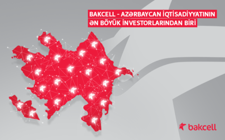 "Bakcell" 3 il ərzində ölkəyə 226 milyon manat həcmində sərmayə yatırıb