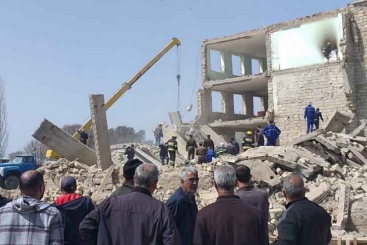 Baş Prokurorluq Naxçıvanda məktəbin çökməsi ilə bağlı məlumat yaydı -