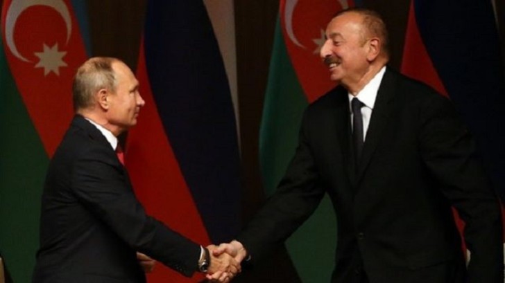 Putin İlham Əliyevi təbrik etdi