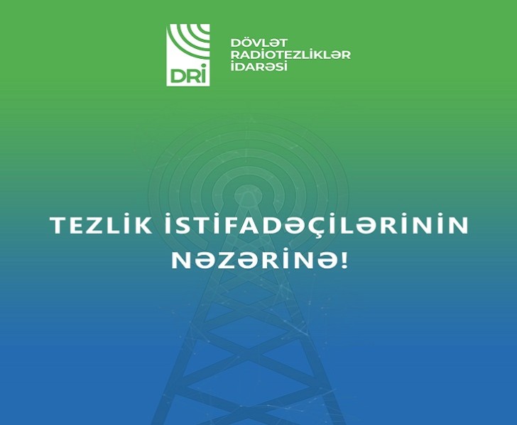 Əldə daşınan radiostansiyalar üçün tezliklərin ayrılması proseduru sadələşdirildi