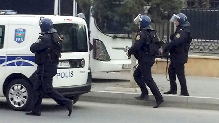 Polis Bərdədə əməliyyat keçirdi,