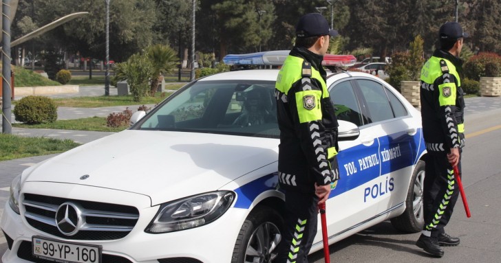 Yol polisi sürücülərə müraciət edib