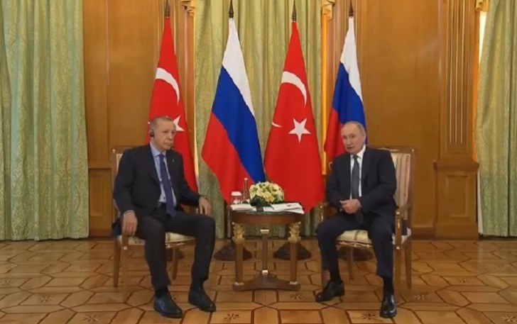 Soçidə Putin-Ərdoğan görüşü başladı -