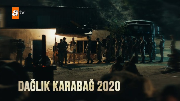 Türkiyə serialında Şuşa səhnəsi -