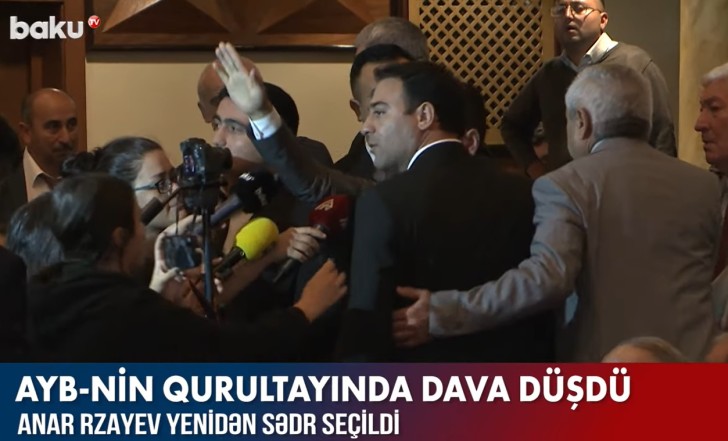 Yazıçılar Birliyinin qurultayında dava düşdü -