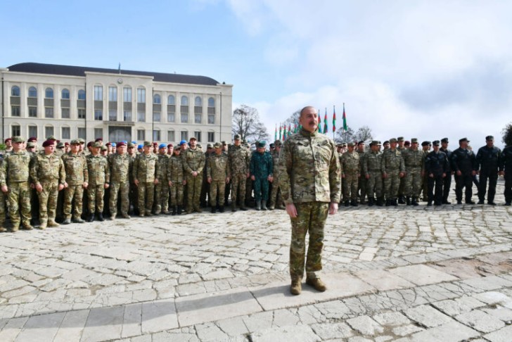 Prezident Zəfər Günü Şuşaya gedib –