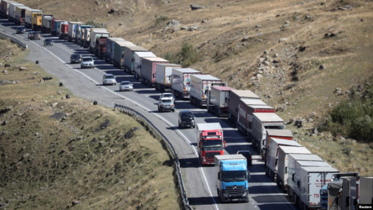 Türkiyə və Rusiya arasında quru yolu bərpa olunur