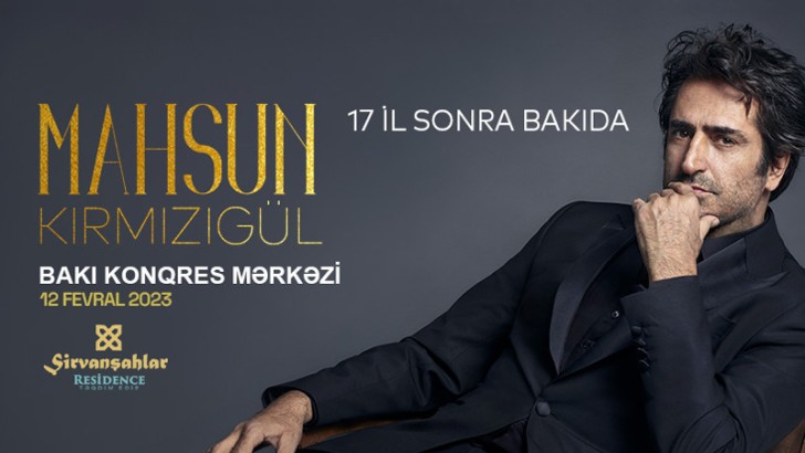 Mahsun Kırmızıgülün Bakı konserti təxirə salındı