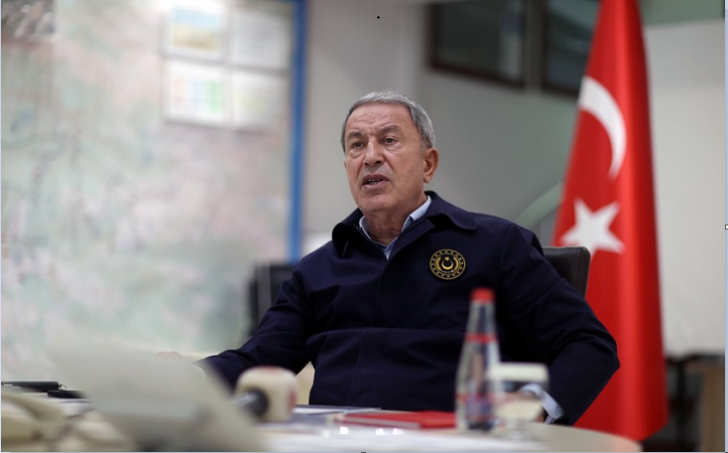 Hulusi Akar NATO toplantısında iştirakını ləğv edib