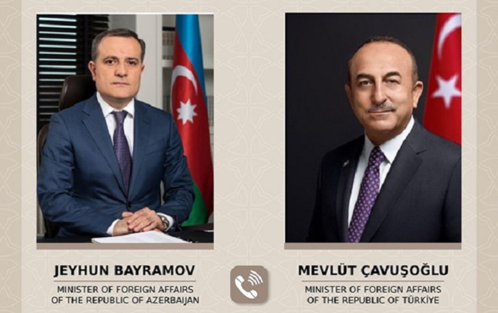 Ceyhun Bayramov Çavuşoğlu ilə bu məsələləri müzakirə edib