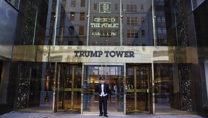 Polis "Trump Tower"ı mühasirəyə alıb: