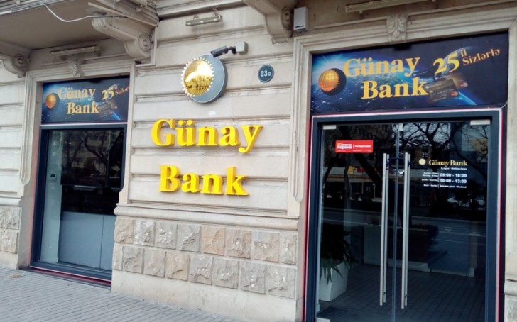 “Günay Bank”ın lisenziyası ləğv edilib