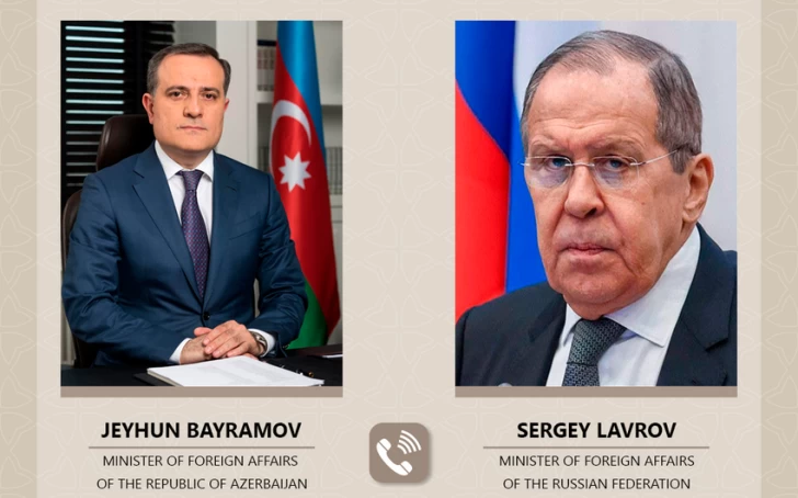 Ceyhun Bayramov və Sergey Lavrov Azərbaycan-Ermənistan normallaşma prosesini müzakirə ediblər