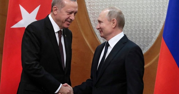 Putin və Ərdoğan Qafqaz, Liviya və Afrikadakı vəziyyəti müzakirə ediblər