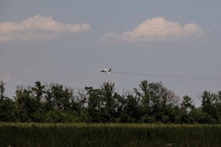 Rusiya Ukraynaya məxsus Su-25 hücum təyyarəsini vurub