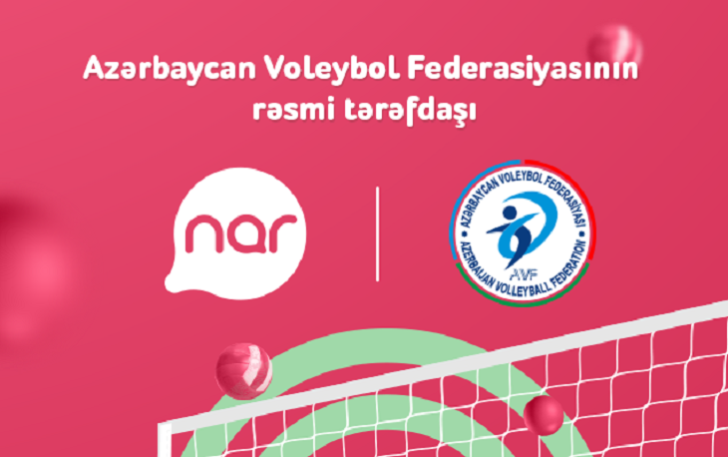 “Nar” Azərbaycan Voleybol Federasiyasının rəsmi tərəfdaşıdır