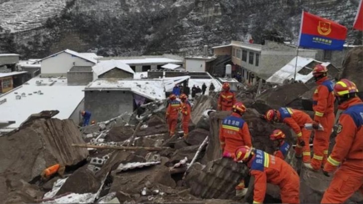 Çinin Yunnan əyalətində baş verən sürüşmə nəticəsində ölənlərin sayı 34-ə çatıb