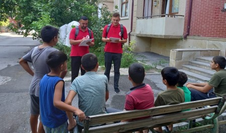 Keçmiş məcburi köçkünlər üçün mina təhlükəsinə dair təlimlər keçirilib