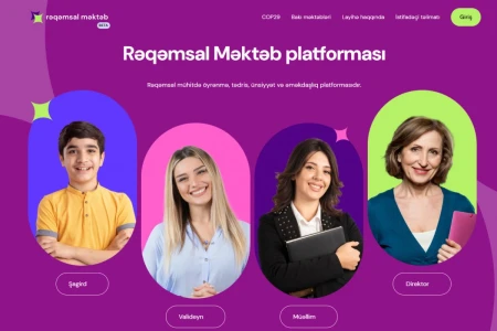 "Rəqəmsal məktəb" platforması istifadəyə verildi