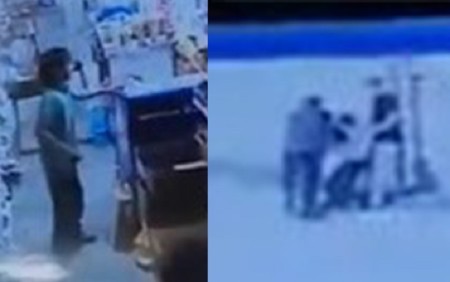 12 yaşlı oğluma zərbələr endirərək zorla harasa aparmağa çalışıblar -