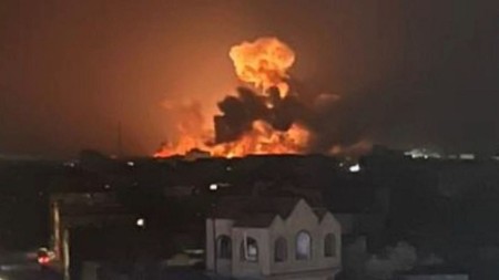 Husilər Ben Qurion hava limanına yenidən hücum ediblər