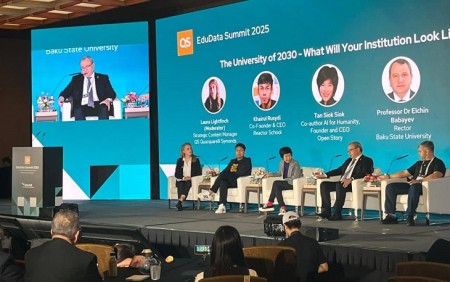 BDU rektoru “EduData Summit 2025”də gələcəyin təhsili müzakirələrində