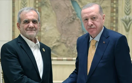 Ərdoğan və Pezeşkian İsrail-İran gərginliyini müzakirə etdi