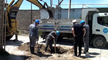 Xəzər rayonunda su və kanalizasiya şəbəkəsi yenilənir -