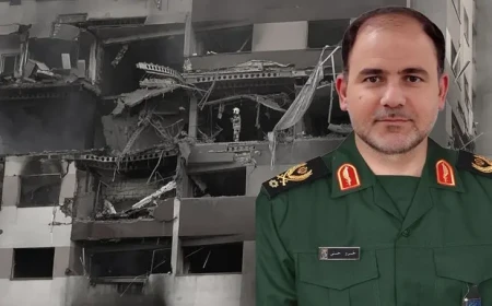 SEPAH briqada generalı Xosrov Həsəni İsrail hücumu zamanı öldürülüb