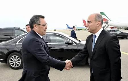 Sadır Japarovun Azərbaycana səfəri başa çatdı