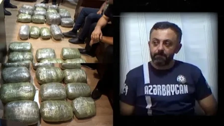 Masallıda 39 kilo narkotiklə saxlanılan şəxs həbs edilib