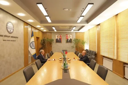 Türkiyənin Azərbaycandakı səfiri BDU-da olub