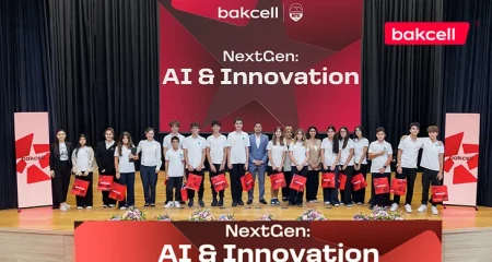 “Bakcell” Bilik Günü münasibətilə Müasir Təhsil Kompleksinin şagirdləri ilə görüşüb