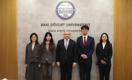 Çinin nüfuzlu universitetlərinin dörd tələbəsi BDU-da təhsil alacaq