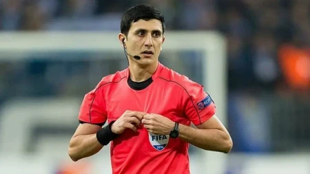 Əliyar Ağayev Çempionlar Liqasının oyununa təyinat aldı